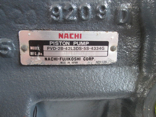 POMPA NACHI PVD28-42L-3-DS 5S-4334G POMPA NACHI PVD28-42L-3-DS 5S-4334G