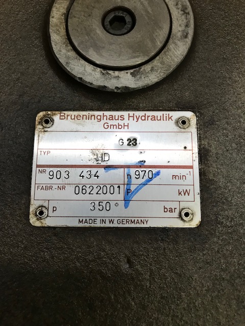 Pompa Idraulica Brueninghaus Hydraulik A2V500 HD 0 R 5 GR