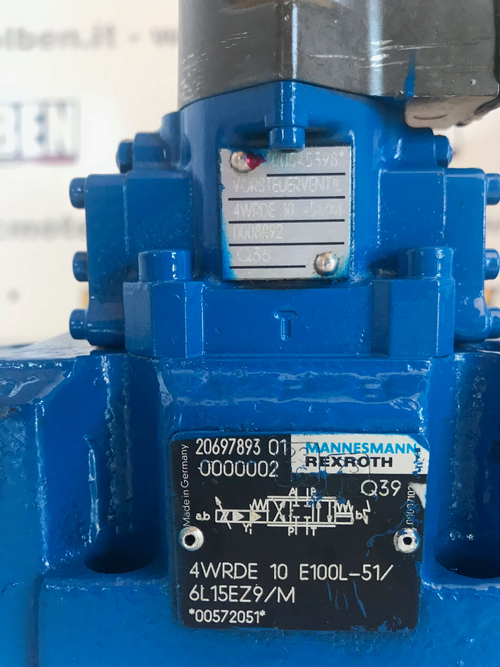 Kolben Revisión, Mantenimiento, Reparación Servoválvula Rexroth 4WRDE 10 100L-51