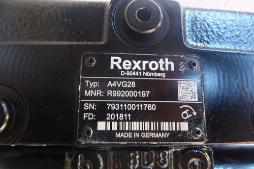 Kolben Envío rápido Bomba Hidráulica Rexroth A4VG28DA1DX/32R-NZC10F025SH-S