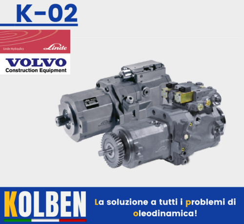 Pompa idraulica Linde HPR 13502R per Volvo