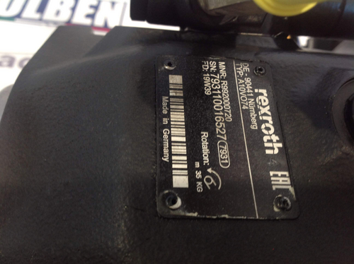 Kolben Taller mecánico Bomba hidráulica Rexroth A10VO74 Italia